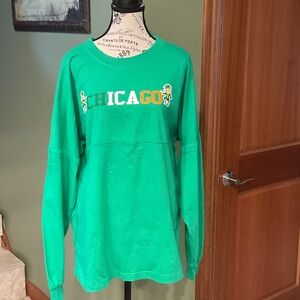 Green Long Sleeve Chicago Tee